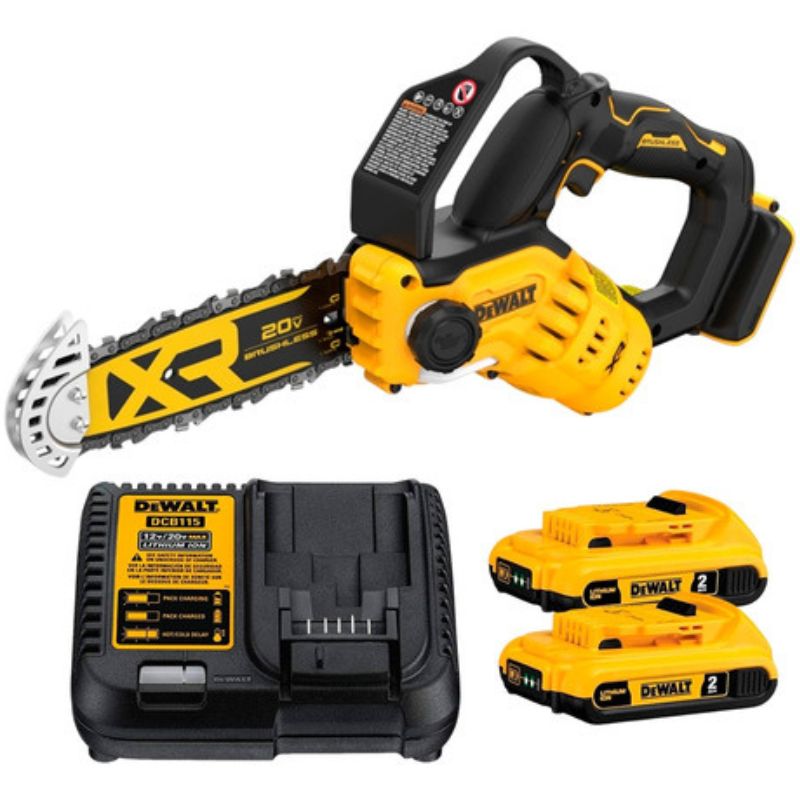 KIT DEWALT ORIGINAL: MINI MOTOSIERRA + HIDROLAVADORA PORTÁTIL + 26 ACCESORIOS + 4 BATERIAS PROMOCION CIERRE DE LA TIENDA