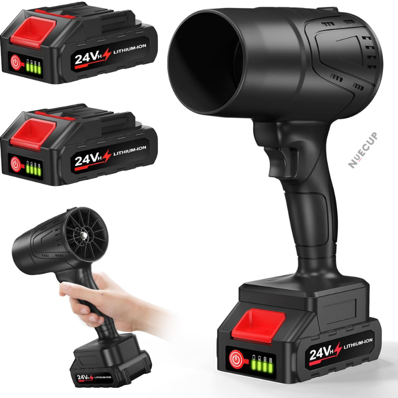 (REMATE DE EXISTENCIAS) Soplador de Aire Potente + 2 Baterías de Regalo 🎁