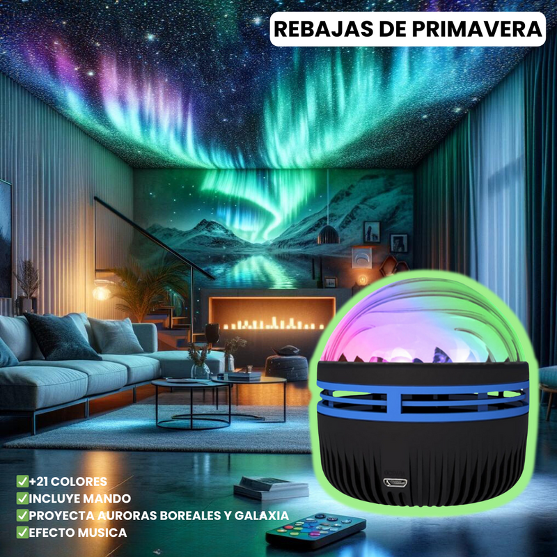 GalaxyPro™ - Proyector Galaxia [EFECTO AURORA BOREAL]