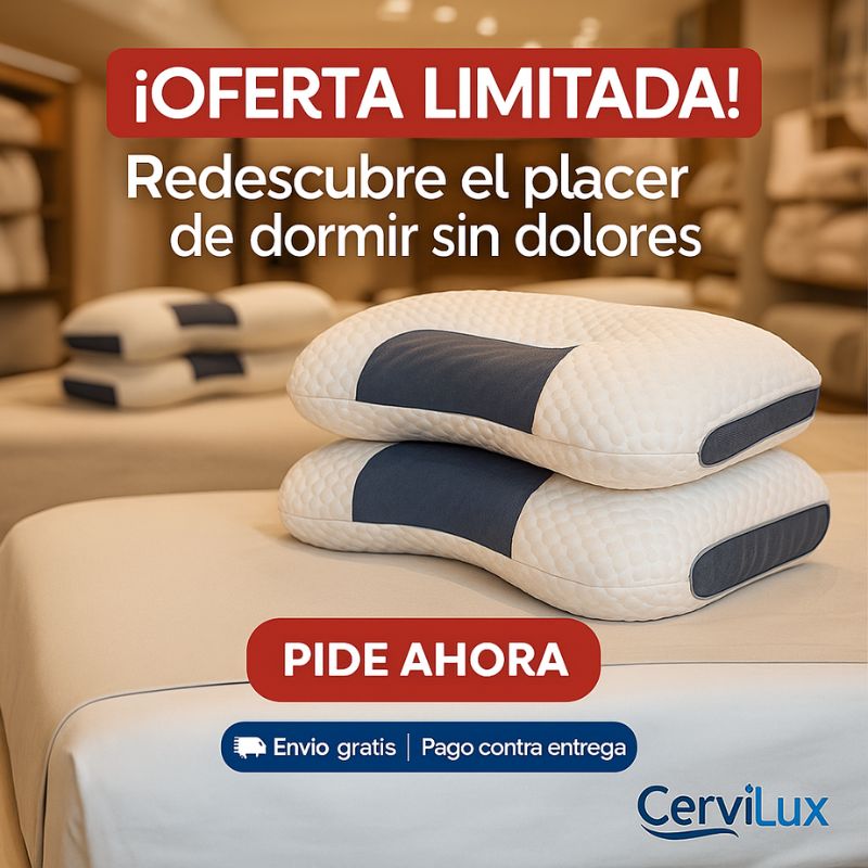 (COMPRA 2 y LLEVA 4) ALMOHADA CERVILUX - PROMOCION CIERRE DE LA TIENDA