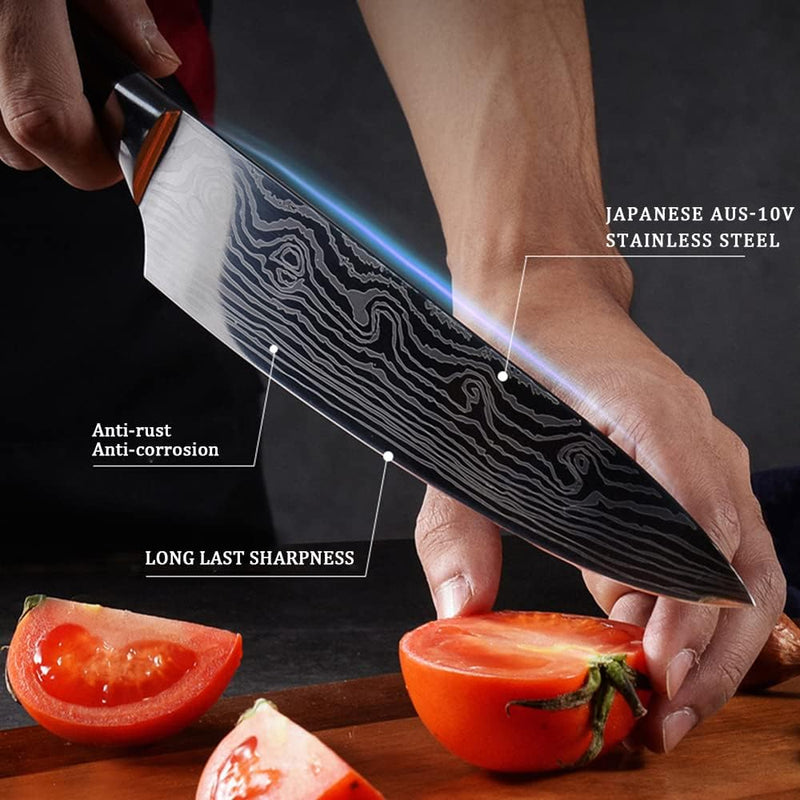 CUCHILLO DE CHEF FORJADO EN ACERO DE ALTA CALIDAD (PRECIO DE COSTE)
