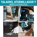 [PROMOCIÓN DE ANIVERSARIO] Combo Taladro Inalámbrico 24v - FuerzaPro (27 piezas + 2 baterías + estuche) 🎁