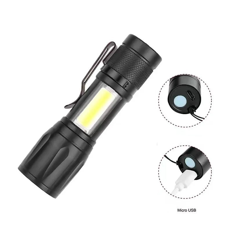 Compra 1 Lleva 2 - Linterna Táctica Ultra Potente - TitaniumPro [PROMOCIÓN DE ANIVERSARIO] 🎁