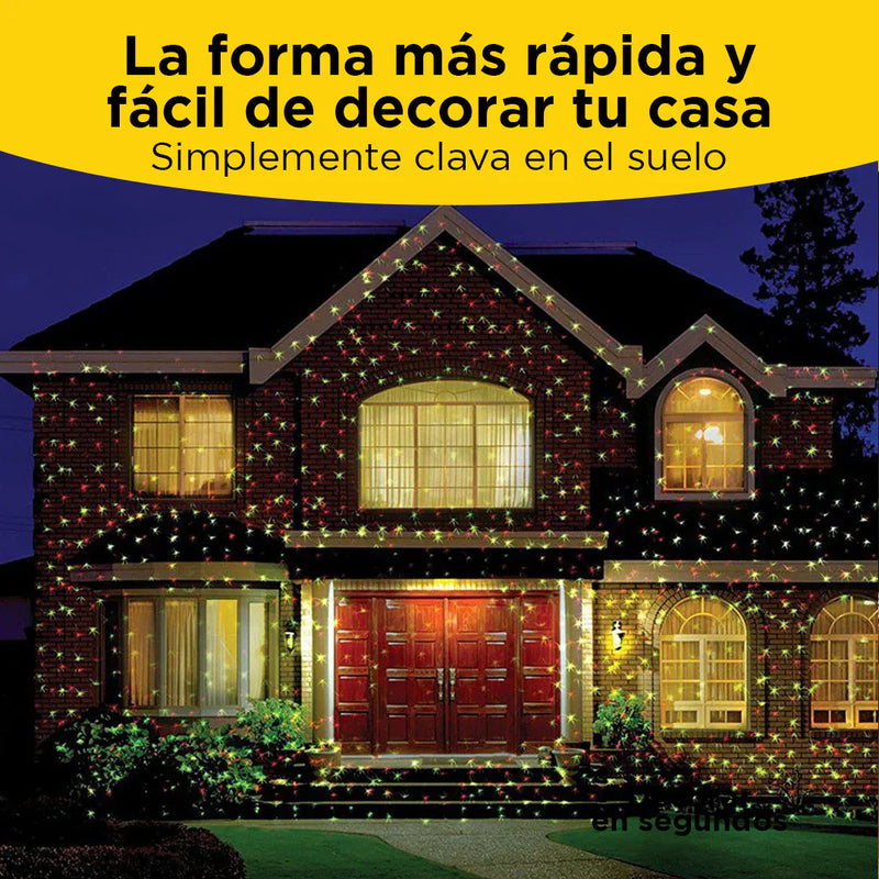 (LIQUIDACIÓN DE NAVIDAD) Proyector De Luces Navideñas LED - Automático 🎄🎅🎁