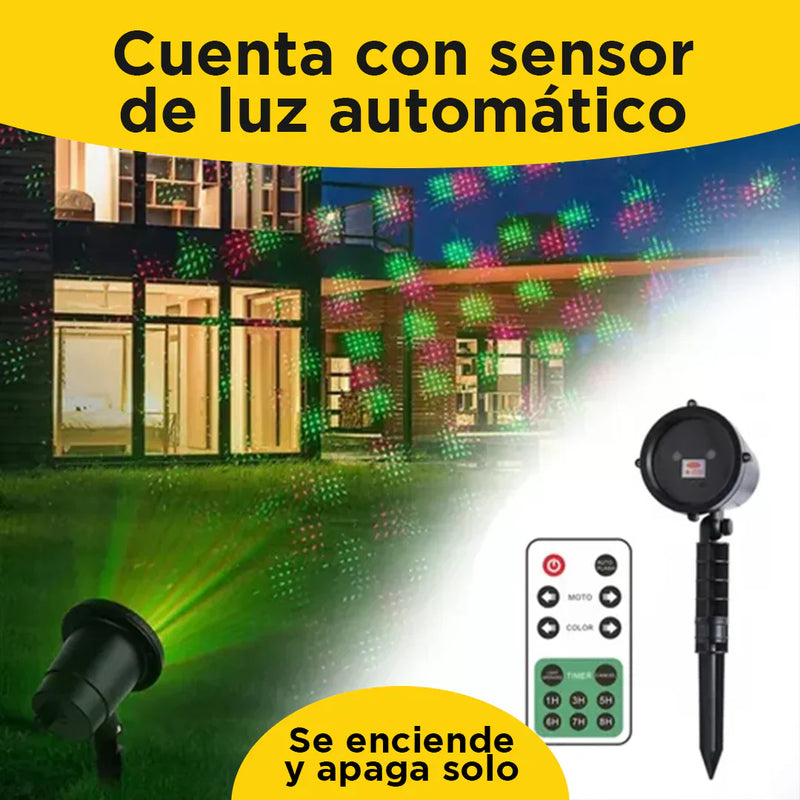 (LIQUIDACIÓN DE NAVIDAD) Proyector De Luces Navideñas LED - Automático 🎄🎅🎁