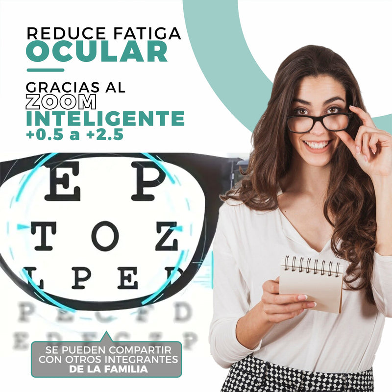 Compra 1 Lleva 3 -  Lentes Inteligentes Autoajustables y Multifocales  - OneVision [PROMOCIÓN DE ANIVERSARIO] 🎁