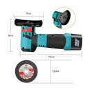 [PROMOCIÓN DE ANIVERSARIO]  Combo Amoladora Angular Profesional Inalámbrica - (2 Discos + 2 Baterías + Maletín)  🎁