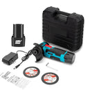 [PROMOCIÓN DE ANIVERSARIO]  Combo Amoladora Angular Profesional Inalámbrica - (2 Discos + 2 Baterías + Maletín)  🎁