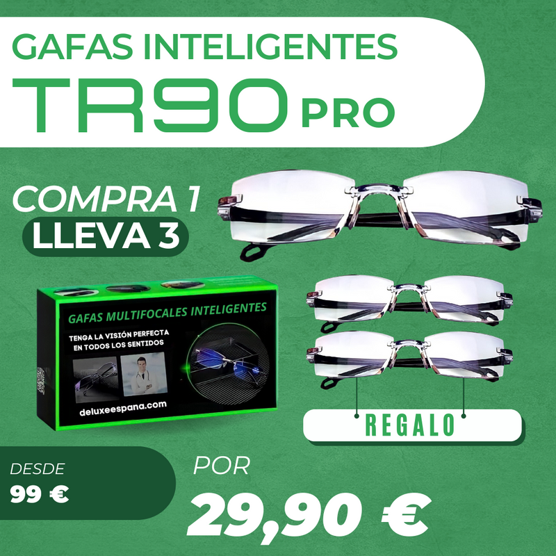 Compra 1 Lleva 3 - GAFAS MULTIFOCALES INTELIGENTES TR90PRO - [PROMOCIÓN DE ANIVERSARIO] 🎁