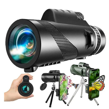 Compra 1 Lleva 2 -  Telescopio Portátil con Visión Nocturna 500x Estrella [PROMOCIÓN DE ANIVERSARIO] 🎁