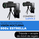 Compra 1 Lleva 2 -  Telescopio Portátil con Visión Nocturna 500x Estrella [PROMOCIÓN DE ANIVERSARIO] 🎁
