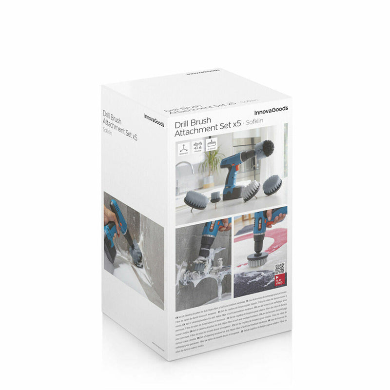 Set de Cepillos de Limpieza para Taladro 5 Unidades